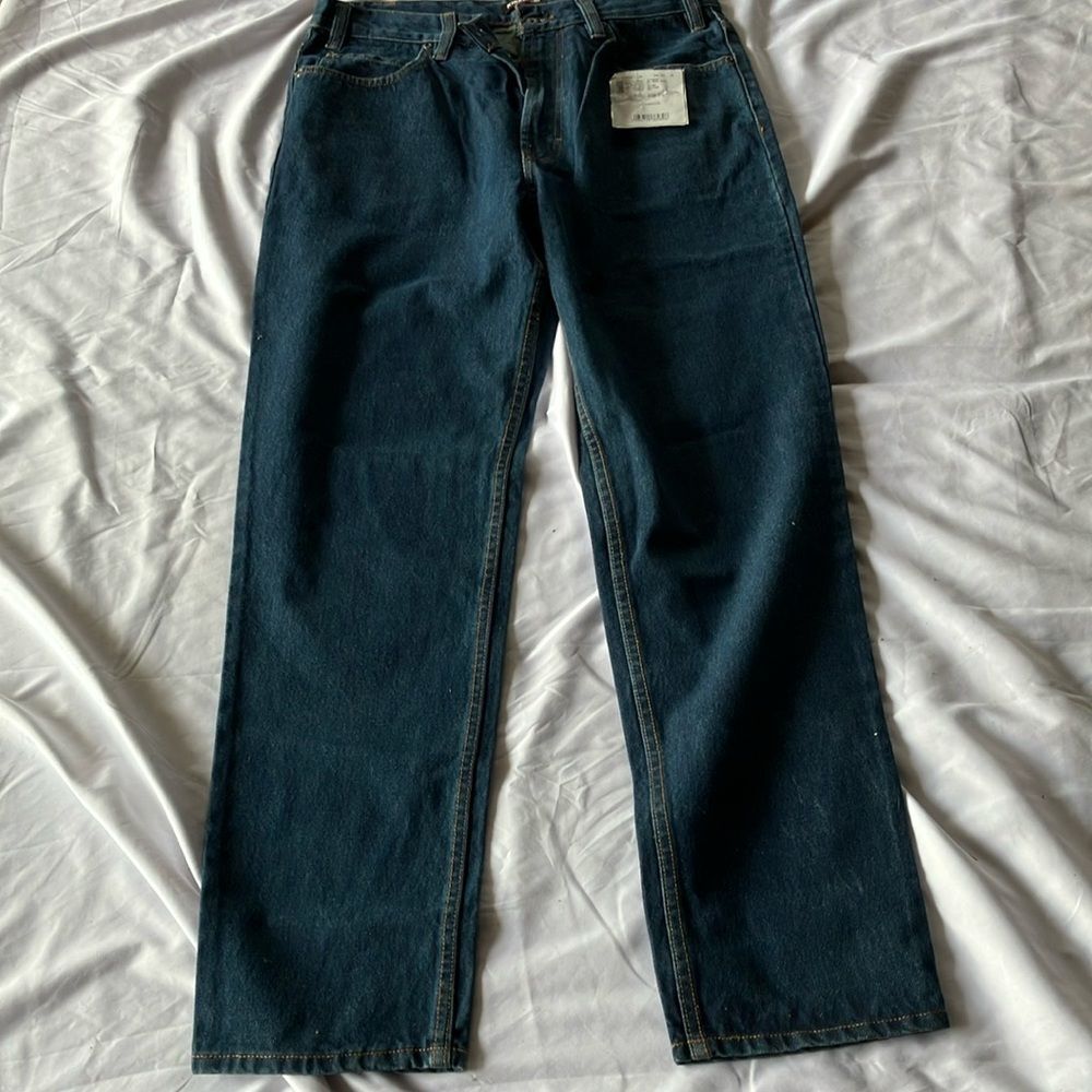 Kirkland Signature Blue Straight Jeans Classic Fit